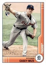 2021 Topps Big League Base Set Casey Mize #122 card