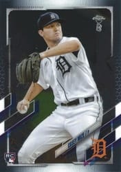 2021 Topps Chrome Ben Baller Edition Base Set Casey Mize #4 card
