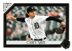 2021 Topps Gallery Base Set Casey Mize #53 card