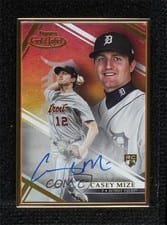 2021 Topps Gold Label Framed Autographs Casey Mize #FA-CM card