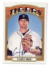 2021 Topps Heritage Real One Autographs Casey Mize #ROA-CM card