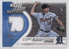 2021 Topps Major League Material Series 2 Casey Mize #MLM-CM card