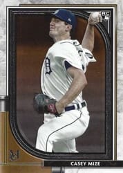 2021 Topps Museum Collection Base Set Casey Mize #1 card
