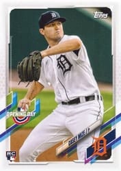 2021 Topps Opening Day Base Set Casey Mize #82 card