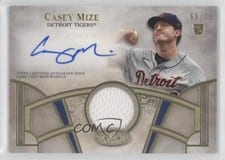 2021 Topps Tier One Autographed Relics Casey Mize #T1AR-CM card