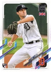 2021 Topps UK Edition Base Set Casey Mize #159 card