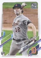 2021 Topps Update Base Set Casey Mize #US63 card