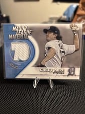 2021 Topps Update Major League Material Casey Mize #MLM-CM card
