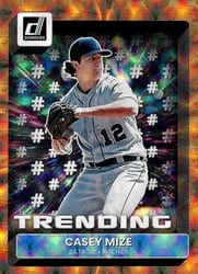 2022 Donruss Trending Casey Mize #T-10 card