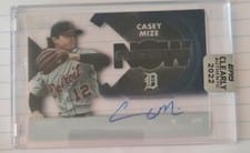 2022 Topps Clearly Authentic Generation Now Autographs Casey Mize #GNA-CM card