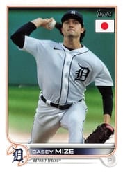 2022 Topps Japan Edition Base Set Casey Mize #175 card