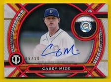 2023 Topps Tribute Autograph Patches Casey Mize #AP-CMI