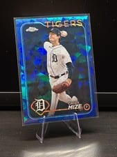 2024 Topps Chrome Sapphire Edition Base Set Casey Mize #694 card