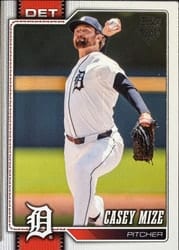 2026 Topps Base Set Casey Mize #16 card