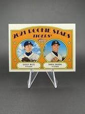 2021 Topps Heritage Casey Mize / Tarik Skubal #253 card
