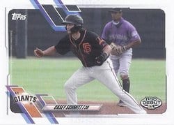 2021 Topps Pro Debut Base Set Casey Schmitt #PD-44 card