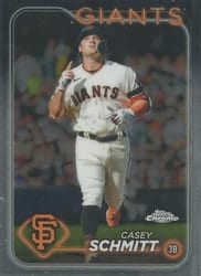 2024 Topps Chrome Base Set Casey Schmitt #220 card