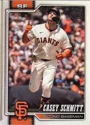 2026 Topps Base Set Casey Schmitt #57 card