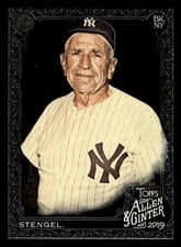 2019 Topps Allen & Ginter X Casey Stengel #388 card