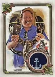 2023 Topps Allen & Ginter Relics (Pattern A) Casey Webb #AGRA-CW card