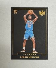 2023-24 Panini Court Kings Blank Slate Cason Wallace #17 card
