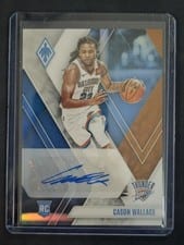 2023-24 Panini Phoenix Phoenix Rookie Autographs Cason Wallace #PRA-CWL card