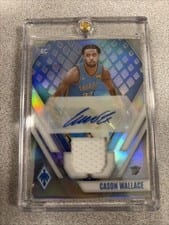 2023-24 Panini Phoenix Rookie Jersey Autographs Cason Wallace #RJA-CWL card