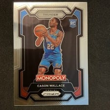 2023-24 Panini Prizm Monopoly Base Set Cason Wallace #63 card