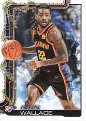 2025-26 Topps Holiday Base Set Cason Wallace #H94 card