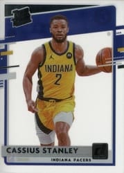 2020-21 Clearly Donruss Base Set Cassius Stanley #98 card