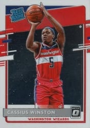 2020-21 Donruss Optic Base Set Cassius Winston #198 card