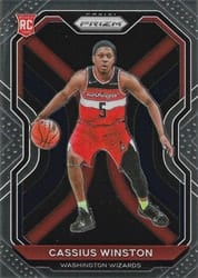 2020-21 Panini Prizm Base Set Cassius Winston #275 card