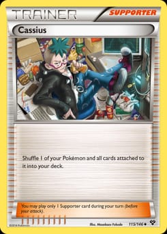 XY Cassius #115 card