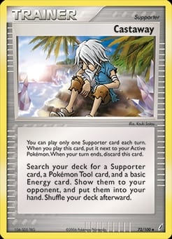 2006 Crystal Guardians Castaway #72 card