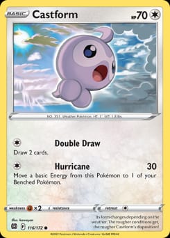 Brilliant Stars Castform #116 card