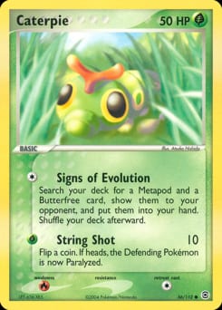 FireRed & LeafGreen Caterpie #56 card