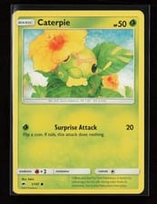 McDonald's Collection 2019 Caterpie #1 card