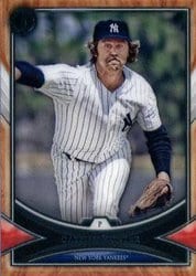 2018 Topps Tribute Base Set Catfish Hunter #45 card