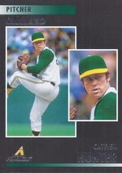 2023 Panini Chronicles Pinnacle Catfish Hunter #12 card