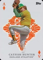 2023 Topps Update All Aces Catfish Hunter #AA-57 card