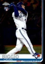 2019 Topps Chrome Update Base Set Cavan Biggio #42 card