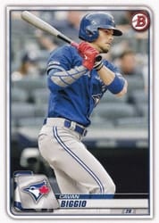 2020 Bowman Base Set Cavan Biggio #8 card