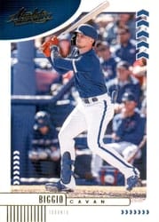 2020 Panini Absolute Base Set Cavan Biggio #58 card