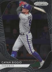 2020 Panini Prizm Base Set Cavan Biggio #120 card