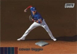 2020 Stadium Club Chrome Base Set Cavan Biggio #264 card