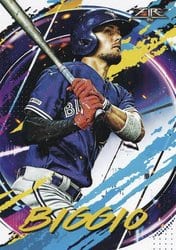 2020 Topps Fire Base Set Cavan Biggio #61 card