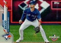 2020 Topps Opening Day Base Set Cavan Biggio #193 card