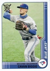 2021 Topps Big League Base Set Cavan Biggio #78 card