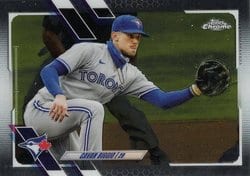 2021 Topps Chrome Base Set Cavan Biggio #128 card