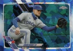 2021 Topps Chrome Sapphire Edition Base Set Cavan Biggio #246 card